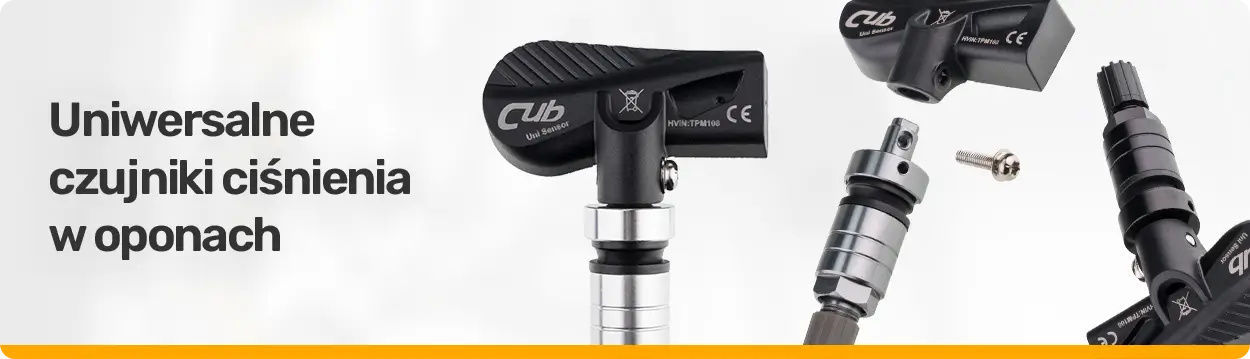 Uniwersalne czujniki ciśnienia w oponach - czujniki TPMS