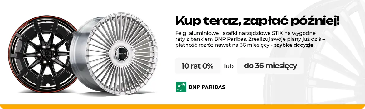 Zakupy na raty w Felgeo.pl – baner główny