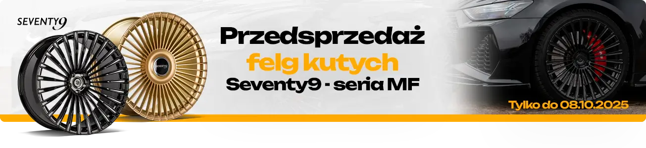 Przedsprzedaż felg kutych Seventy9 - seria MF
