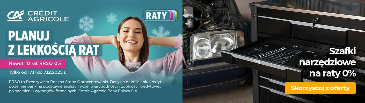 Szafki narzędziowe STIX na raty 0%