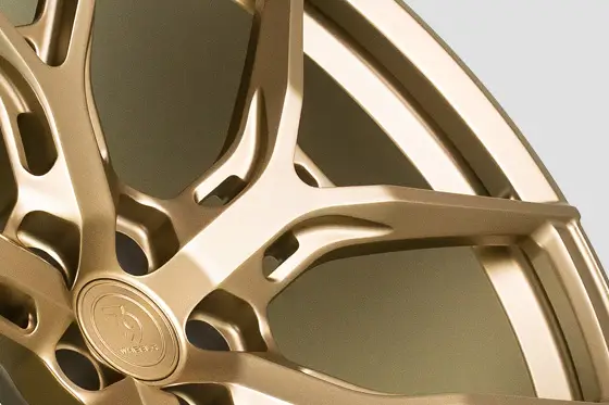 Montaż felgi MF.4 Matt Gold na Audi – zestaw montażowy