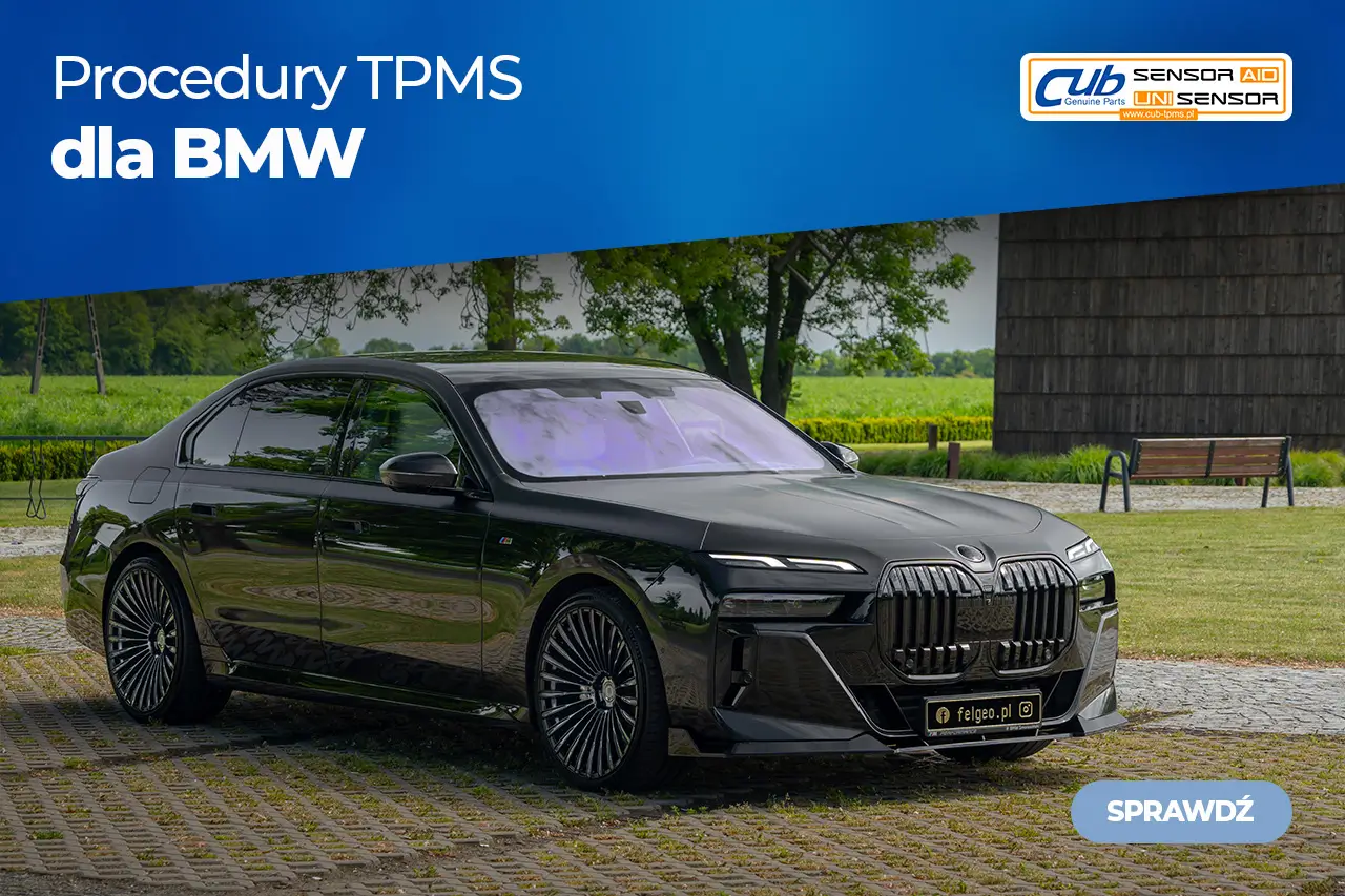 Jak zaprogramować czujniki TPMS w BMW? Poradnik dla serwisów