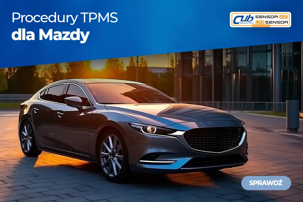 Jak zaprogramować czujniki TPMS w Mazdzie? Poradnik dla serwisów
