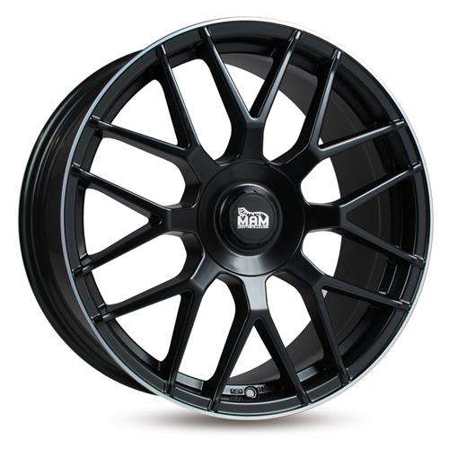 Alloy Wheels 17'' 5x100 / 5x112 MAM GT1 MBLP