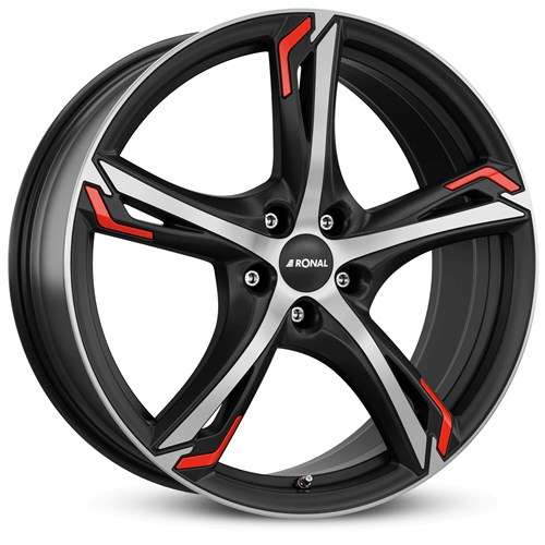 Alloy Wheels 17" 5x100 Ronal R62 red JBFR