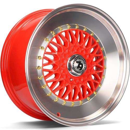 Alloy Wheels 17'' 5x112 / 5x114,3 79wheels seventy9 SV-F Red LP