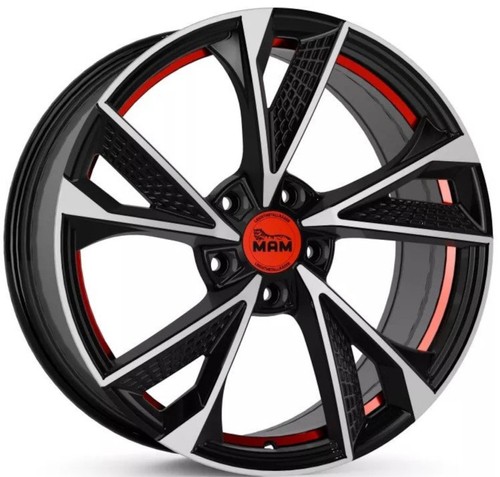 Alloy wheels 16'' 5x100 MAM Felgen RS6 BFPRI