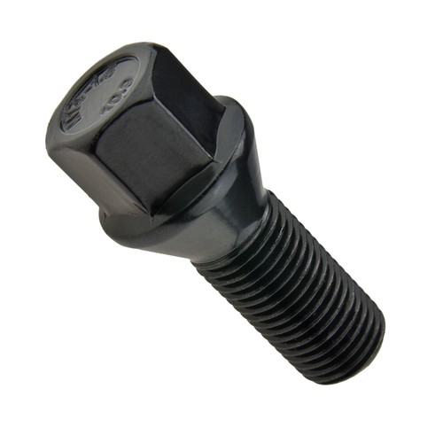 Black rim bolt M14x1.5 28 mm - key 17. cone