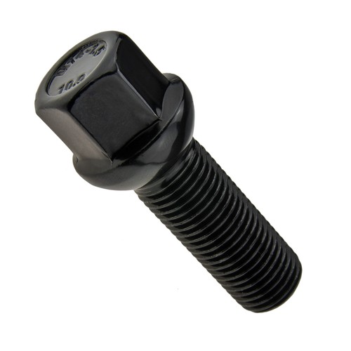 Black rim bolt M14x1.5 35 mm - key 17. ball