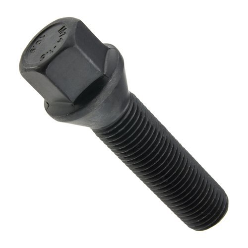 Black rim bolt M14x1.50 45 mm - key 17. cone