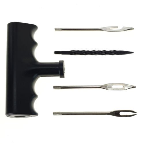 Tire repair kit in handle (3x awl / 1x cutter) - Stix