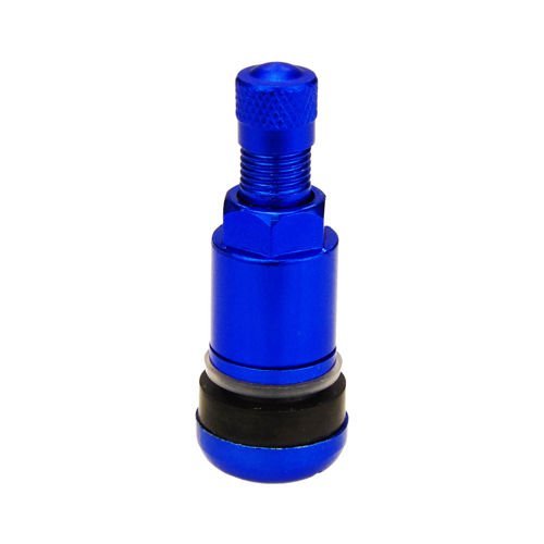 Valve for wheels X1 Series Blue Edition (Clamp-in, aluminum MS525) - 1 pcs. - Carbonado