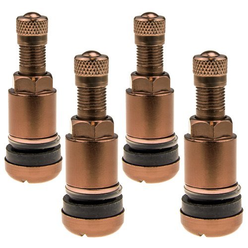 Valve for wheels X1 Series Brown Edition (Clamp-in, aluminum MS525) - 1 pcs. - Carbonado