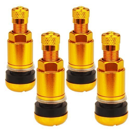 Valve for wheels X1 Series Gold Edition (Clamp-in, aluminum MS525) - 1 pcs. - Carbonado