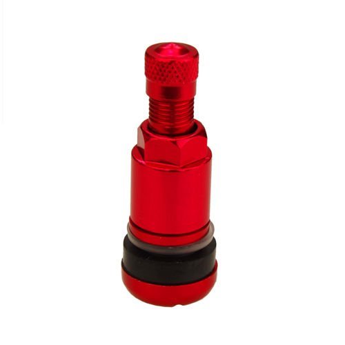 Valve for wheels X1 Series Red Edition (Clamp-in, aluminum MS525) - 1 pcs. - Carbonado