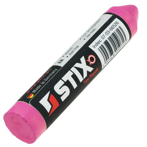 Wax tire chalk, indelible marker Pink - PREMIUM - Stix