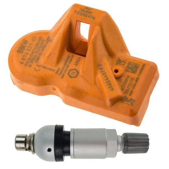 1 x HUF TSSRE4Dg 6874829 pressure sensor + 1 TPMS-07 valve