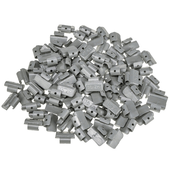 ALU Zinc scooped weights for aluminum rims ZN/A 15g / 100 pcs. - Stix