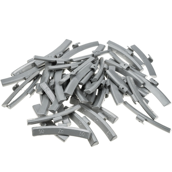 ALU Zinc scooped weights for aluminum rims ZN/A 50g / 50 pcs. - Stix