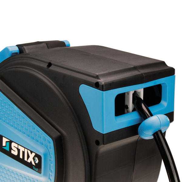 Air pneumatic hose PVC on reel ZPS-10 10m ( drum + retractor ) - Stix
