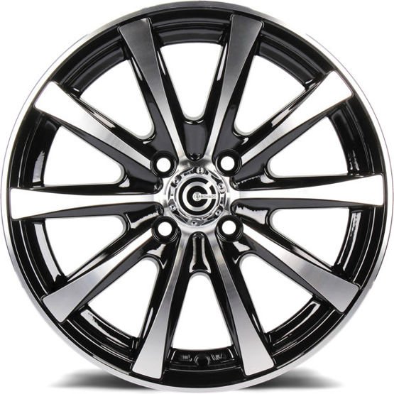 Alloy Wheels 14'' 4x100 / 4x98 Carbonado Raven BFP