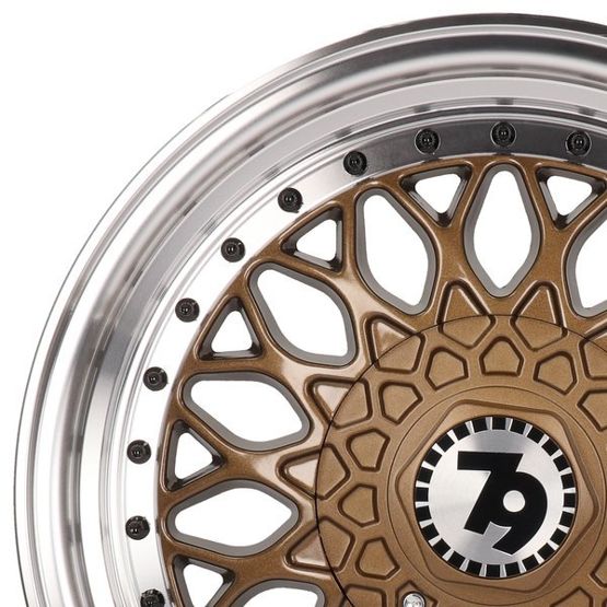 Alloy Wheels 15'' 4x100 / 4x114,3 79wheels seventy9 SV-E Bronze LP