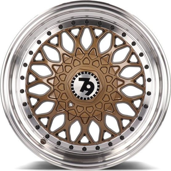 Alloy Wheels 15'' 4x100 / 4x114,3 79wheels seventy9 SV-E Bronze LP