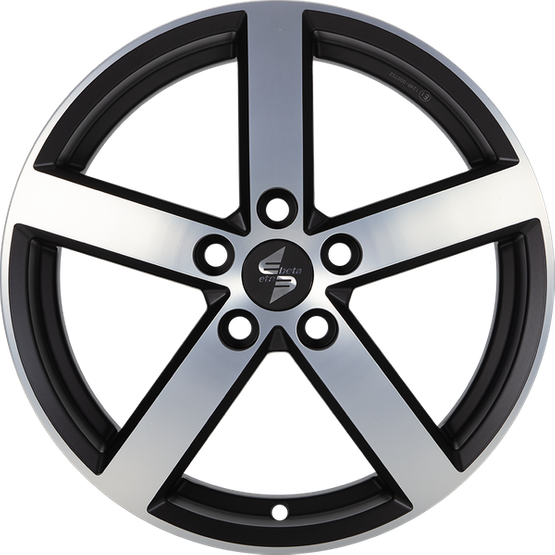 Alloy Wheels 16'' 5x100 Diewe Eros Black matt full pol.