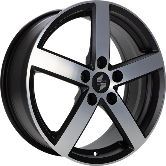 Alloy Wheels 16'' 5x100 Diewe Eros Black matt full pol.