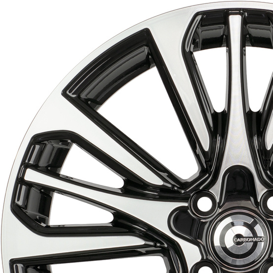 Alloy Wheels 17" 4x100 Carbonado Resistant BFP