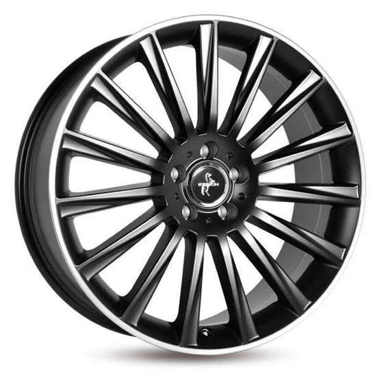 Alloy Wheels 17'' 5x108 Keskin KT18 Turbo MBLP