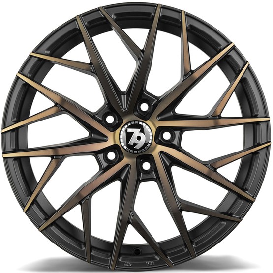 Alloy Wheels 17'' 5x112 79wheels seventy9 SV-C BGGF