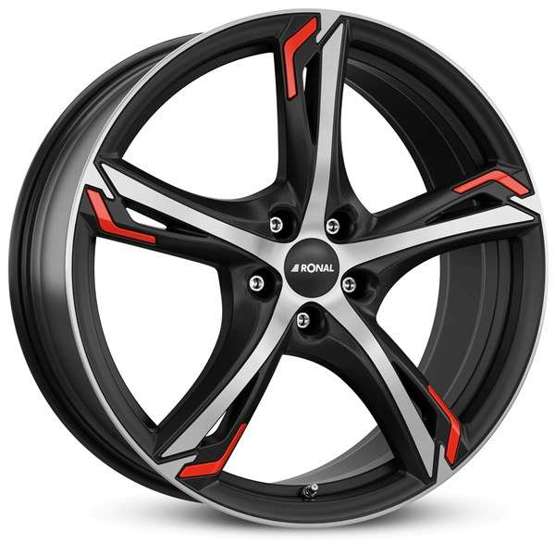 Alloy Wheels 17" 5x112 Ronal R62 red JBFR
