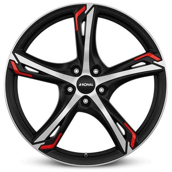 Alloy Wheels 17" 5x112 Ronal R62 red JBFR