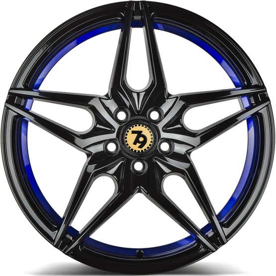 Alloy Wheels 17'' 5x114,3 79wheels seventy9 SV-A BGBIL