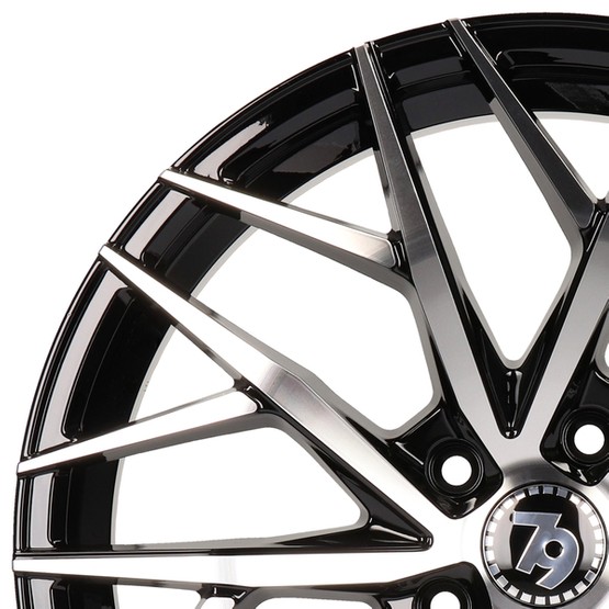 Alloy Wheels 18" 5x100 79wheels seventy9 SV-C BFP