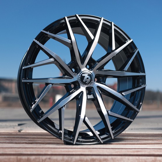 Alloy Wheels 18" 5x100 79wheels seventy9 SV-C BFP