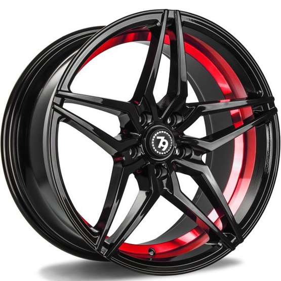 Alloy Wheels 18'' 5x120 79wheels seventy9 SV-A BGRIL