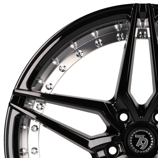 Alloy Wheels 19" 5x112 79wheels seventy9 SV-AR BGIP