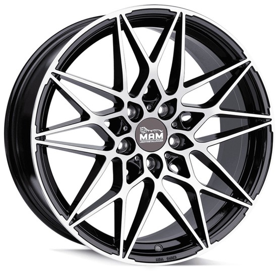 Alloy Wheels 19" 5x120 MAM B2N BFP