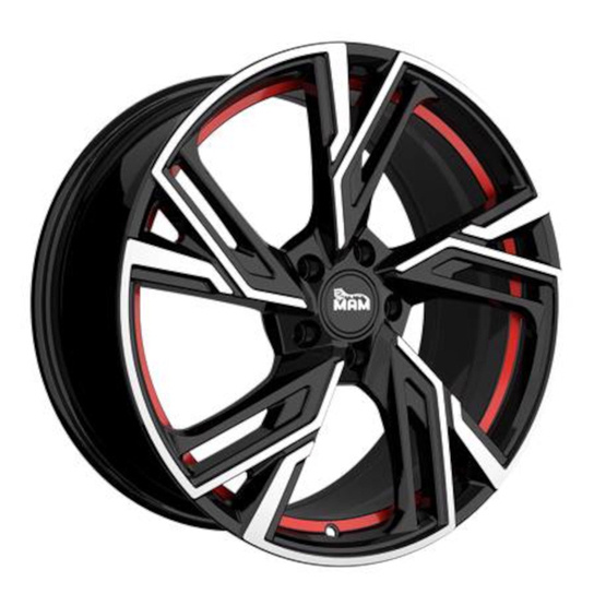 Alloy wheels 16'' 4x100 MAM Felgen RS5 BFPRI