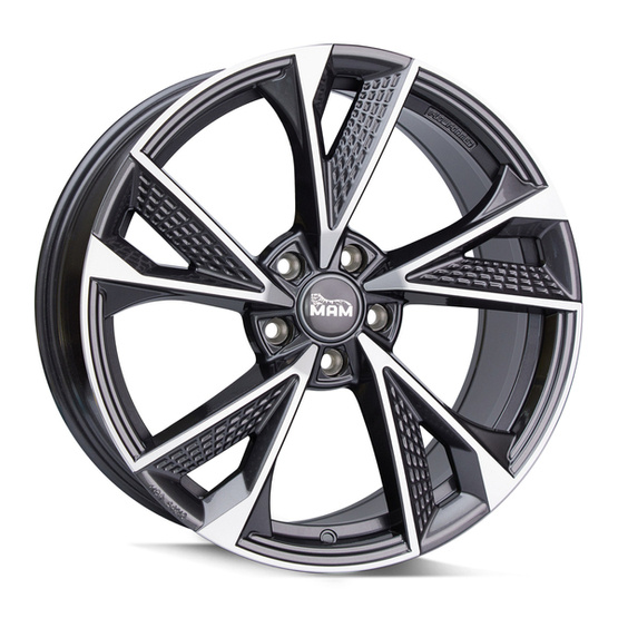 Alloy wheels 18'' 5x100 MAM Felgen RS6 PFP