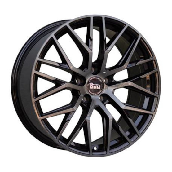 Alloy wheels 18'' 5x108 MAM Felgen RS4 GMB