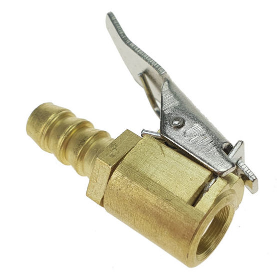 Brass end for inflating wheels on 8mm hose - Stix