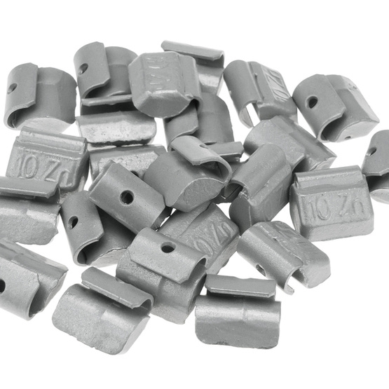 Clip on weights STD Zinc for steel wheels ZN/S 10g / 100 pcs. - Stix