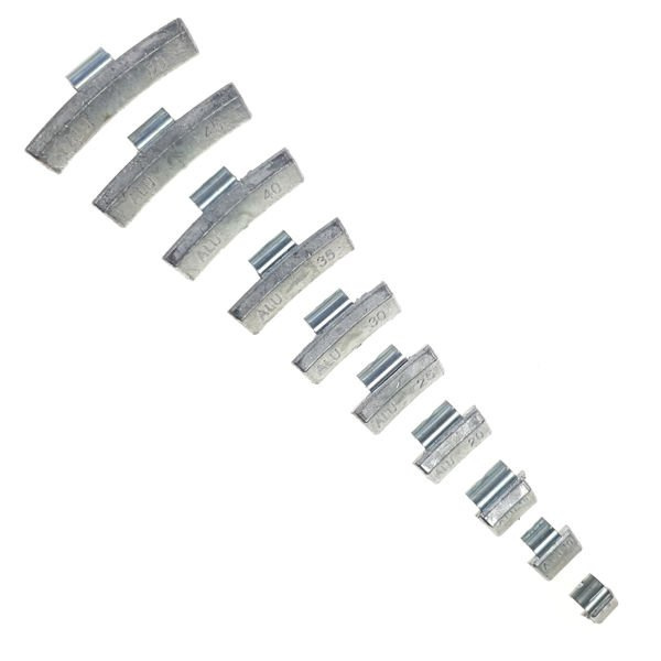 Clip on weights for aluminum wheels SPS ALU PB/A (45 g, lead) 100 pcs