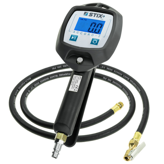 Digital Inflator Gauge ACCORD-2 0-18 BAR Stix