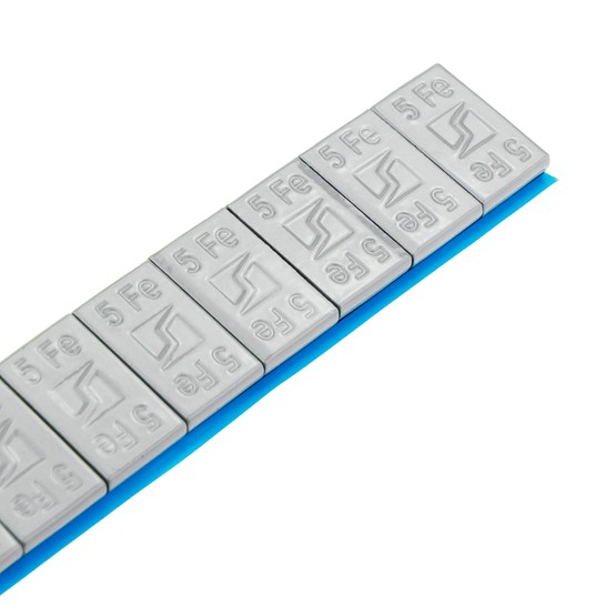 Edgy Slim Powder coated adhesive weights for aluminum rims - 60g (12x5g / wide band) - 200 pcs. - Stix