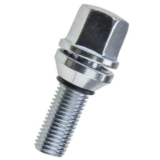 Floating bolt for rims changing spacing M12x1.5 - (movable cone) - Carbonado