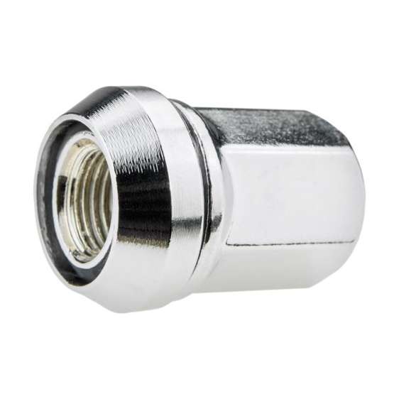 Floating nut for alloy wheels, wheels - M12x1.25 / Chrome - (change of spacing, movable cone) - Carbonado